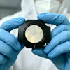 Researchers designed and fabricated an ultrathin lens that uses tiny microstructures to focus light into an optical needle.