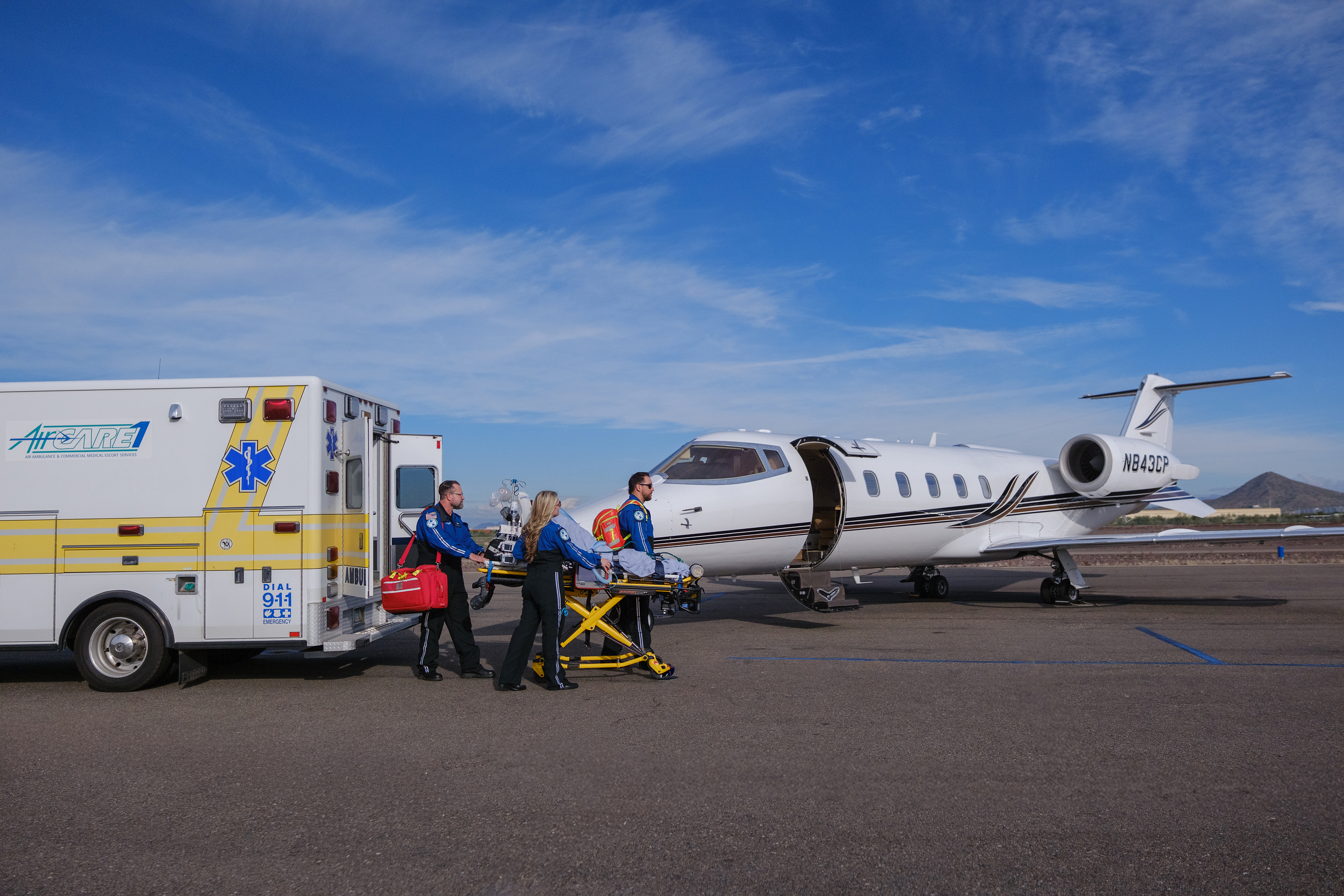 Air Care1 Air Ambulance And Medical Escort Provider Air Ambulance Aircraft Photo
