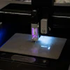 After about three years of experimentation, Khan’s team developed a process for 3D printing conductive silver ink onto a thermoplastic elastomer, a soft, stretchable material with properties similar to human skin. The material can stretch roughly 5% to 10%, allowing the coil to bend and move with the body.