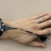 A prototype of the ChromaSense pulse oximeter, which can read accurate blood oxygen saturation levels regardless of skin tone, age, and other factors that often introduce errors in many devices used in clinics today.