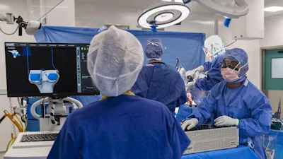 Mako robotic system assisted surgery.