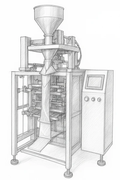 An example of a VFFS machine.