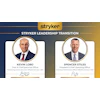 Stryker leadership transition announcement featuring Kevin Lobo transitioning to Executive Chair and Spencer Stiles as incoming Chief Executive Officer, effective January 1, 2027